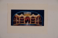 Rendering of the dollhouse scenic piece for The Nutcracker